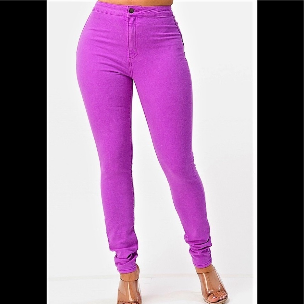 Jeans (neon purple)